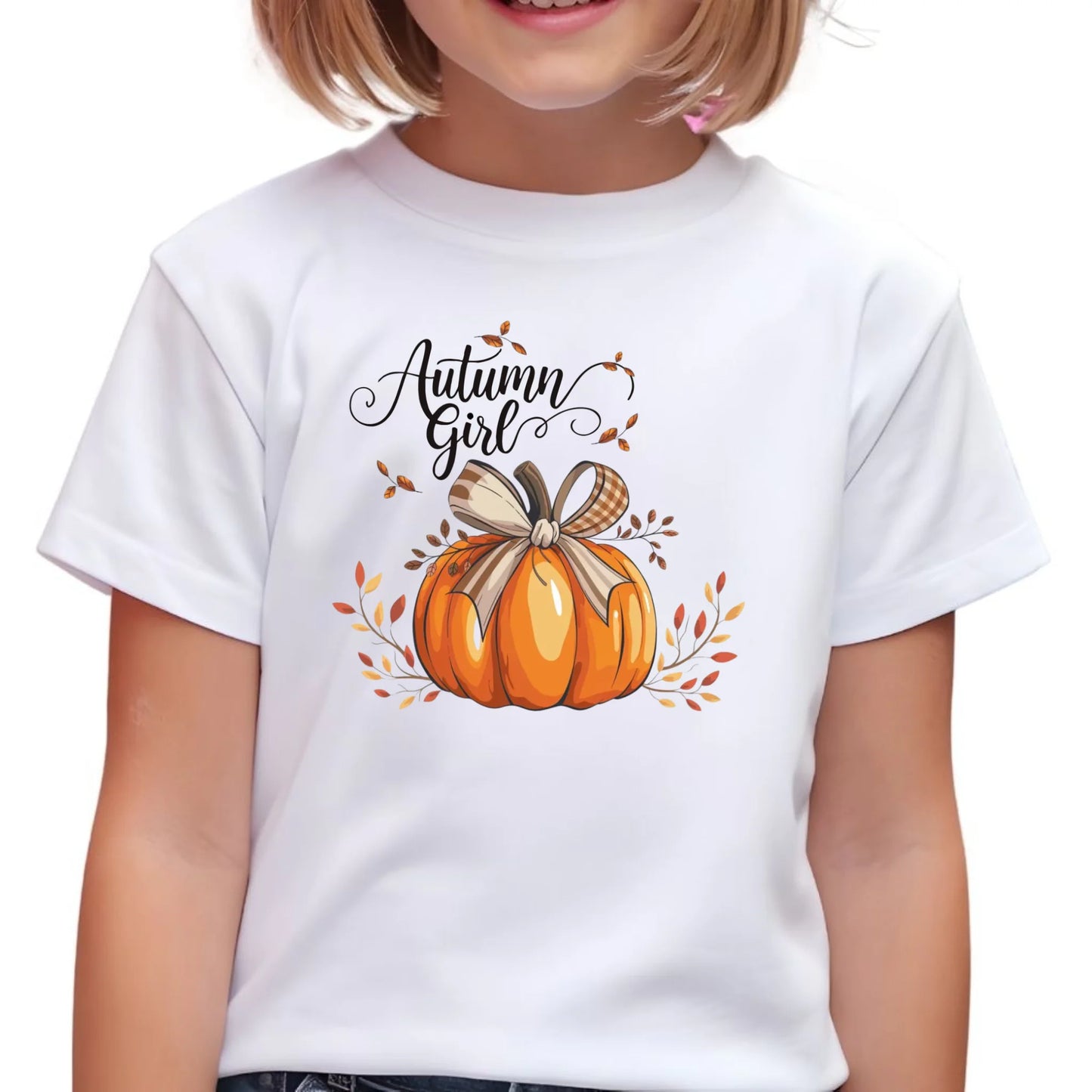 Koszulka dziecięca jesienna - Dynia JS12 - StoryCups.pl