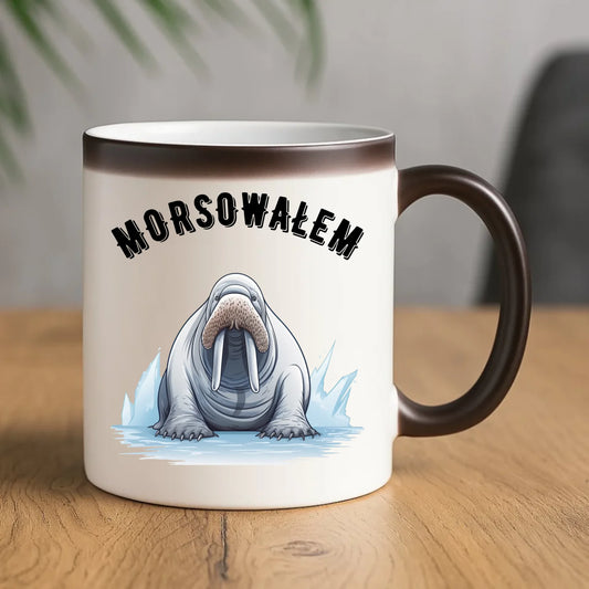 Kubek magiczny dla morsa - Morsowałem HM01 - StoryCups.pl