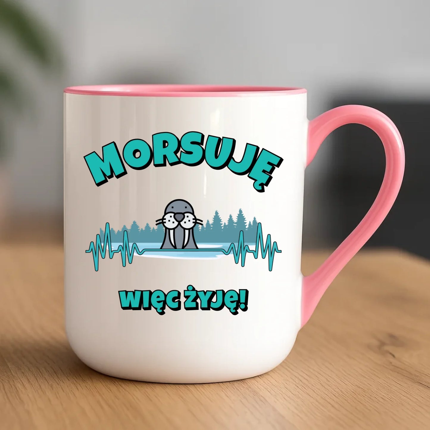 Kubek elegant - prezent dla morsa - Morsuję więc żyję - Mors HM02 - StoryCups.pl