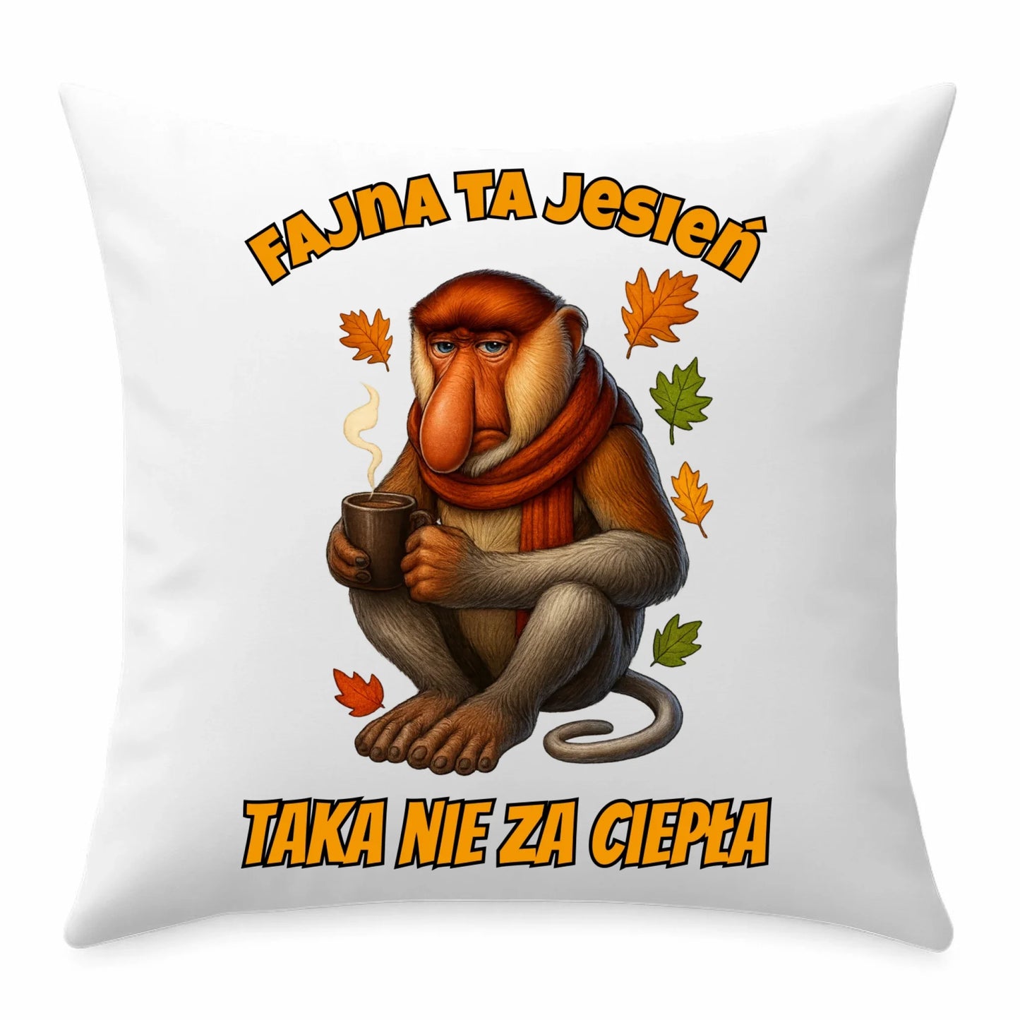 Poduszka jesienna - Janusz Nosacz - Fajna ta jesień, taka nie za ciepła JS21
