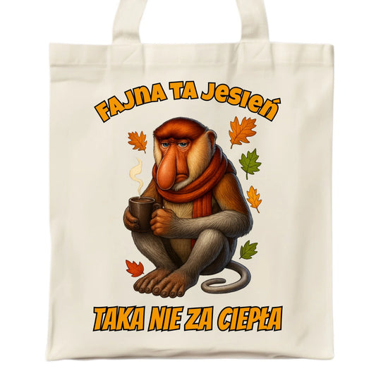 Torba jesienna - Janusz Nosacz - Fajna ta jesień, taka nie za ciepła JS21 - StoryCups.pl