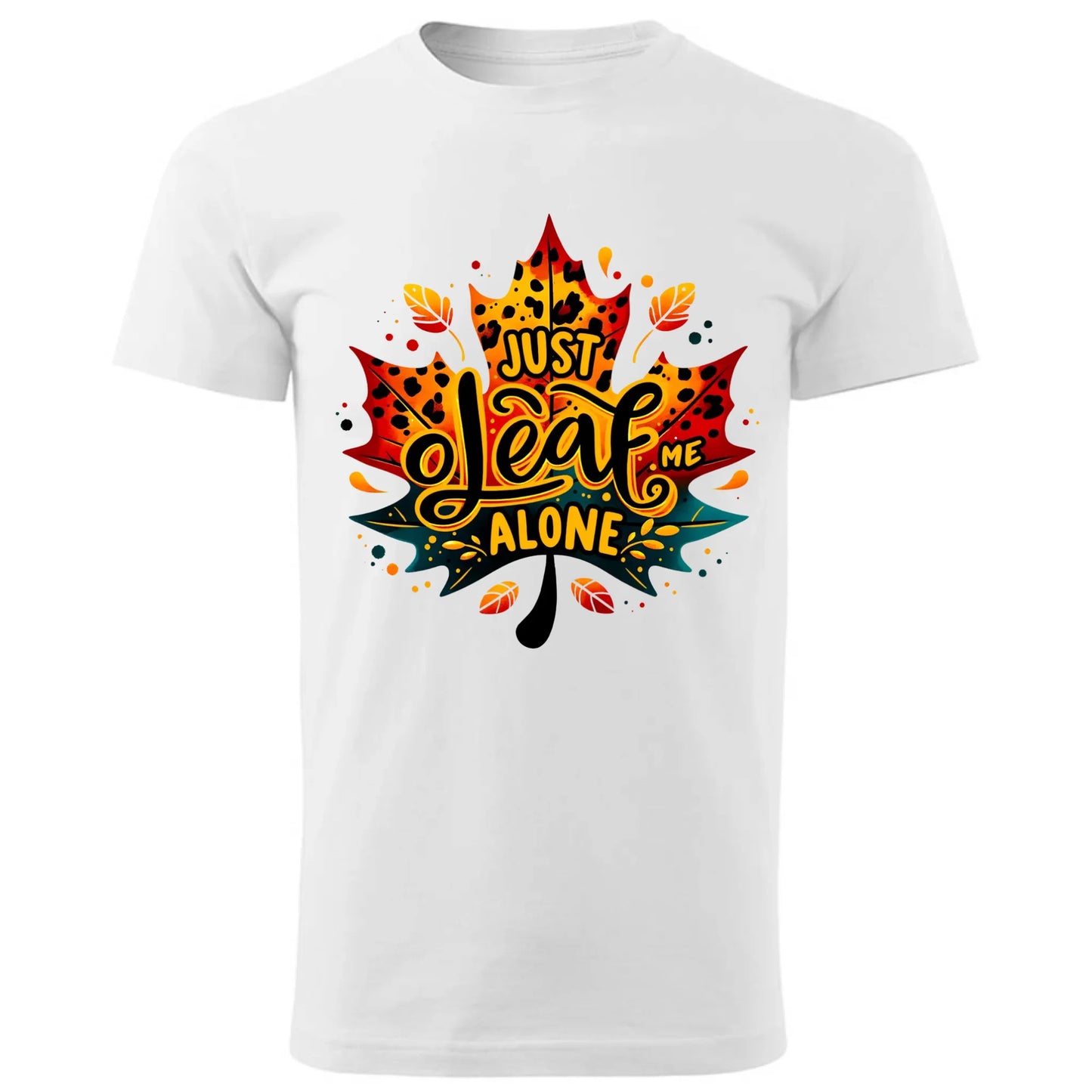 Koszulka męska jesienna - Just leaf me alone JS22 - StoryCups.pl