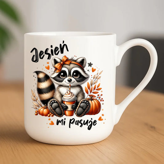 Kubek elegant jesienny - Jesień mi pasuje JS25 - StoryCups.pl