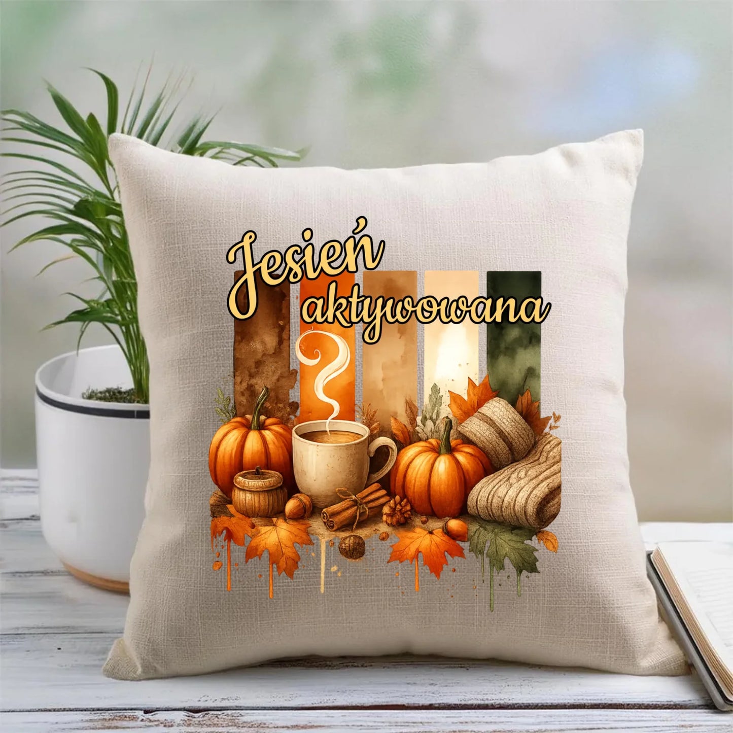 Poduszka jesienna - Jesień aktywowana JS26 - StoryCups.pl