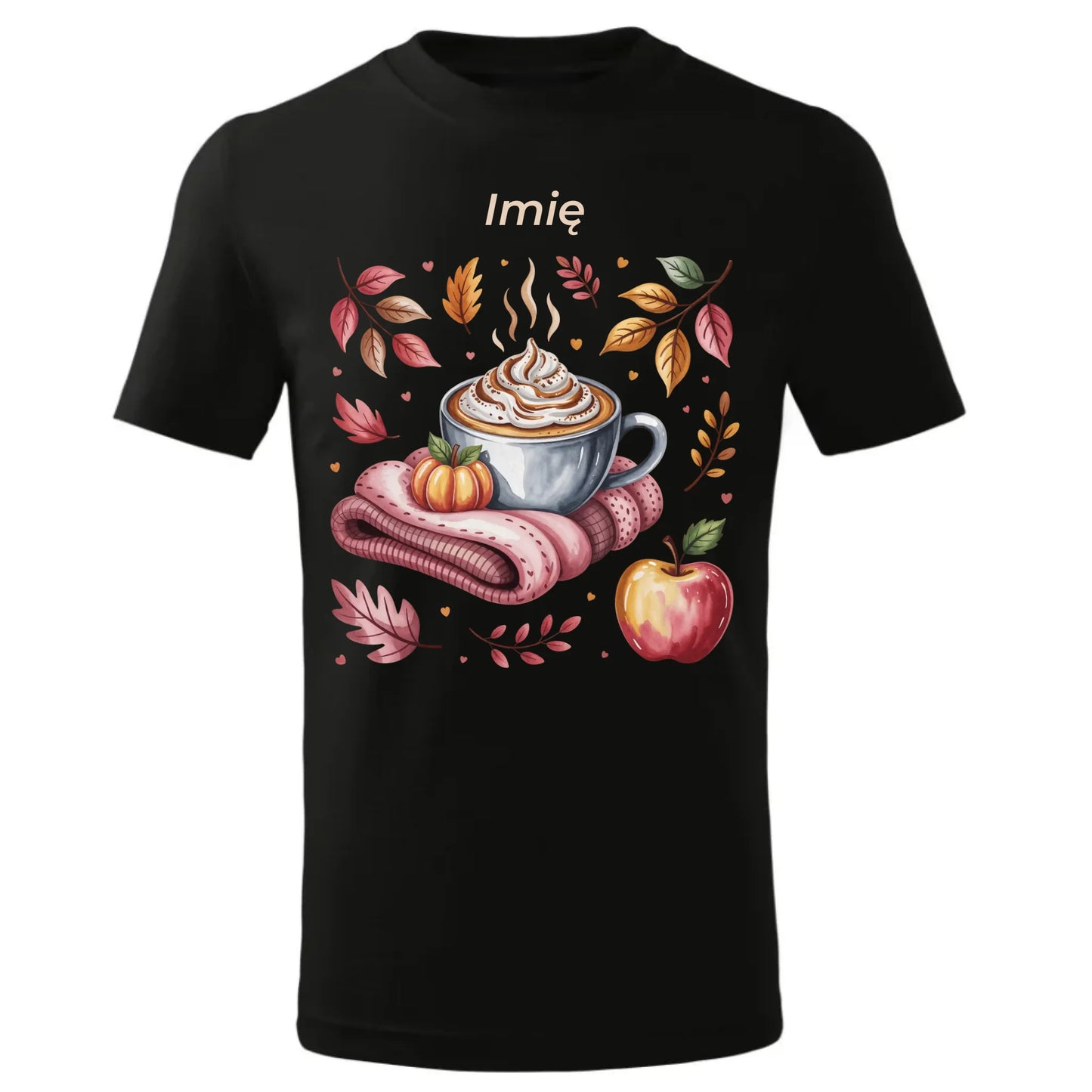 Koszulka dziecięca jesienna - Przytulna jesień - personalizowana JS29 - StoryCups.pl