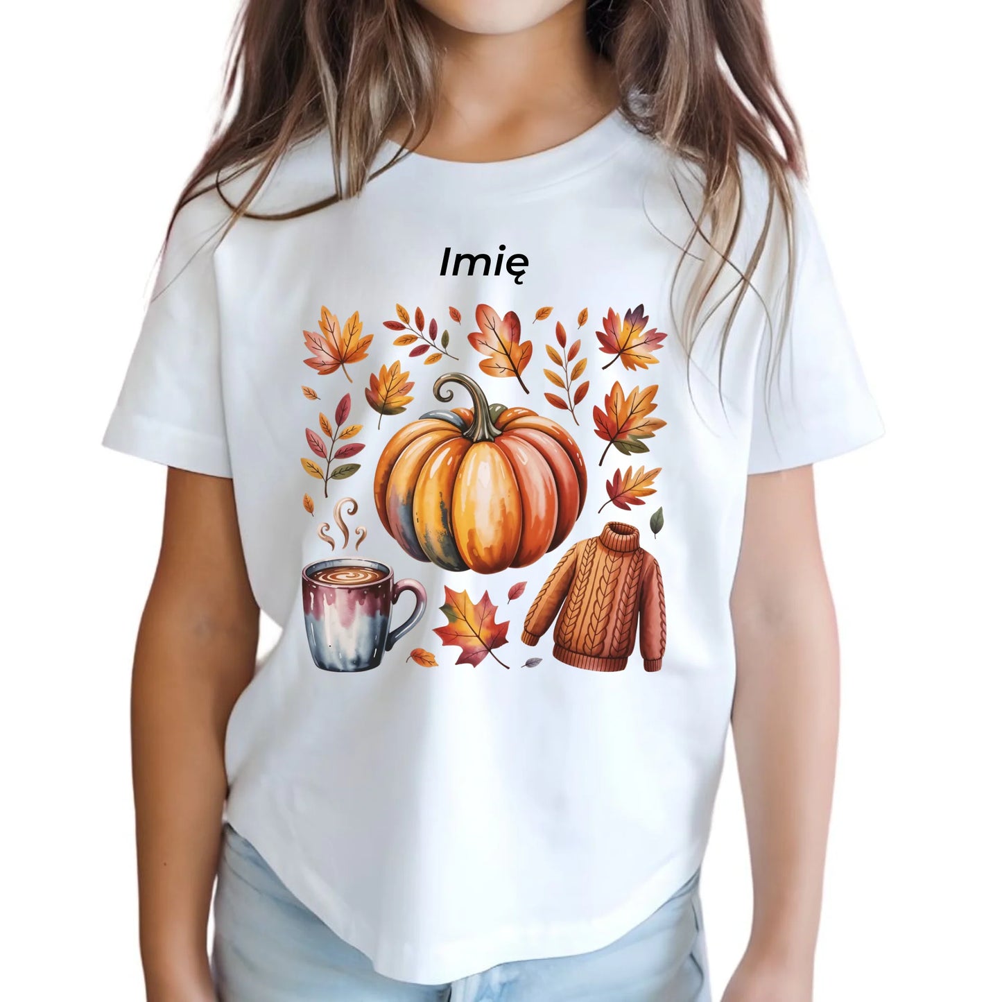 Koszulka dziecięca jesienna - Złota jesień - personalizowana JS30 - StoryCups.pl