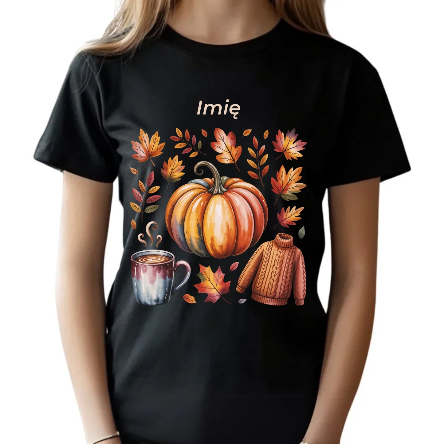 Koszulka dziecięca jesienna - Złota jesień - personalizowana JS30 - StoryCups.pl