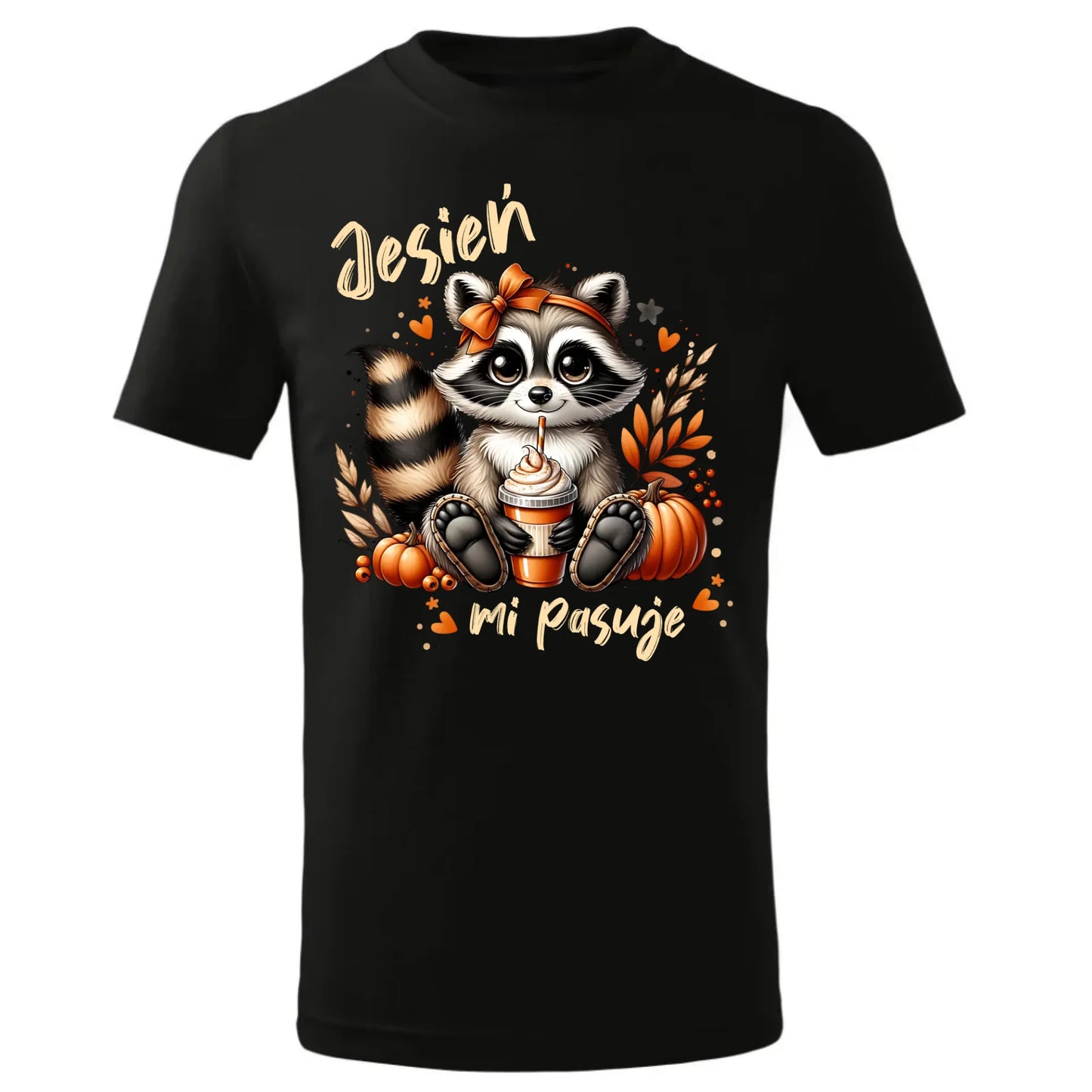 Koszulka dziecięca jesienna - Jesień mi pasuje JS25 - StoryCups.pl