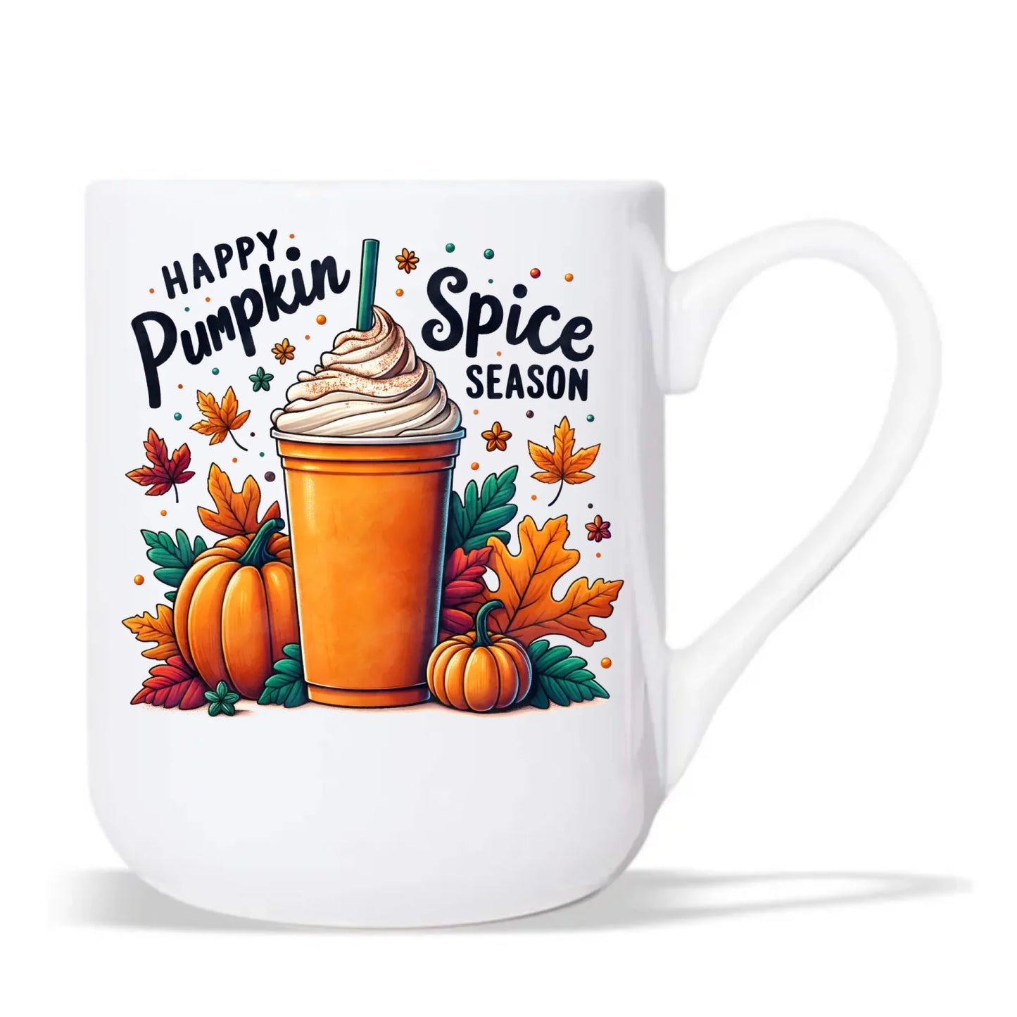 Kubek elegant jesienny - Pumpkin Spice - kawa dyniowa JS02 - StoryCups.pl
