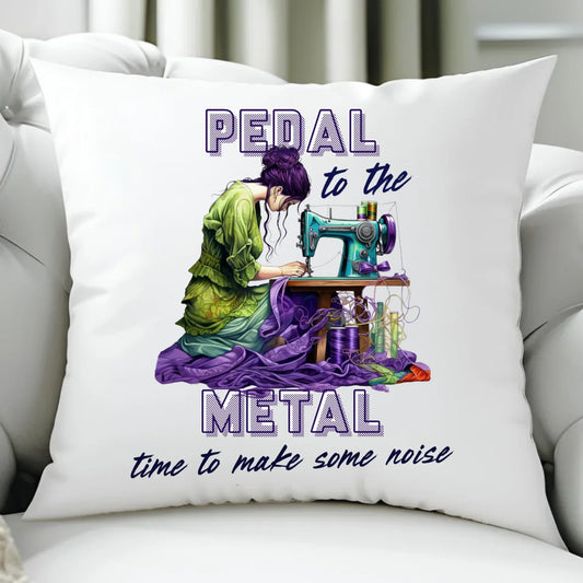 Poduszka szyciowa - prezent dla krawcowej - PEDAL METAL HS01 - StoryCups.pl