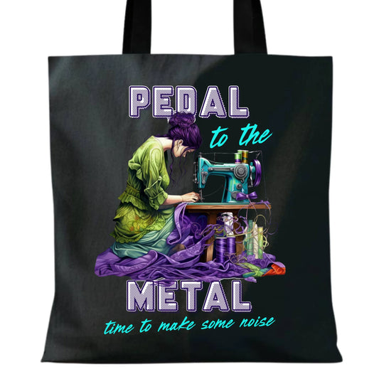 Torba szyciowa - prezent dla krawcowej - PEDAL METAL HS01 - StoryCups.pl
