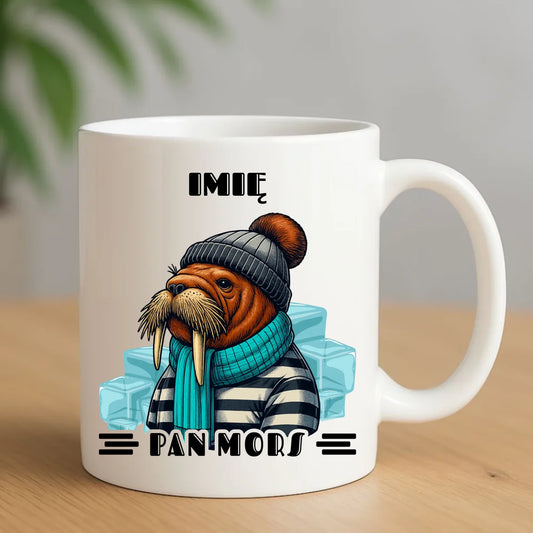 Kubek - prezent dla morsa - Pan Mors - personalizowany HM15 - StoryCups.pl