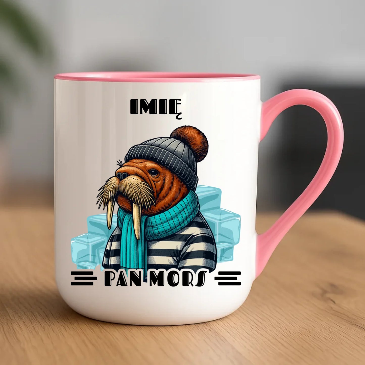 Kubek elegant - prezent dla morsa - Pan Mors - personalizowany HM15 - StoryCups.pl