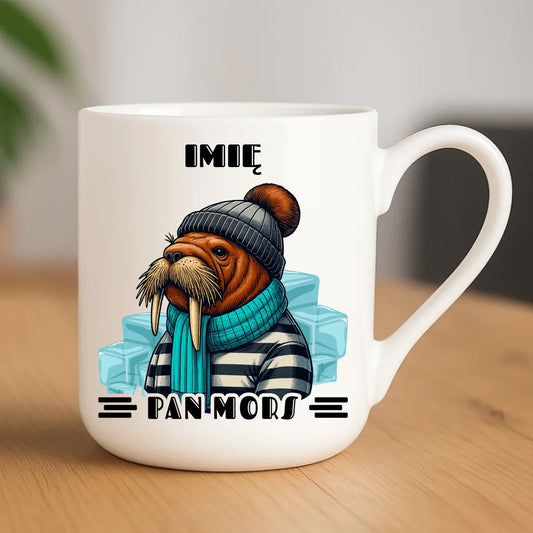 Kubek elegant - prezent dla morsa - Pan Mors - personalizowany HM15 - StoryCups.pl