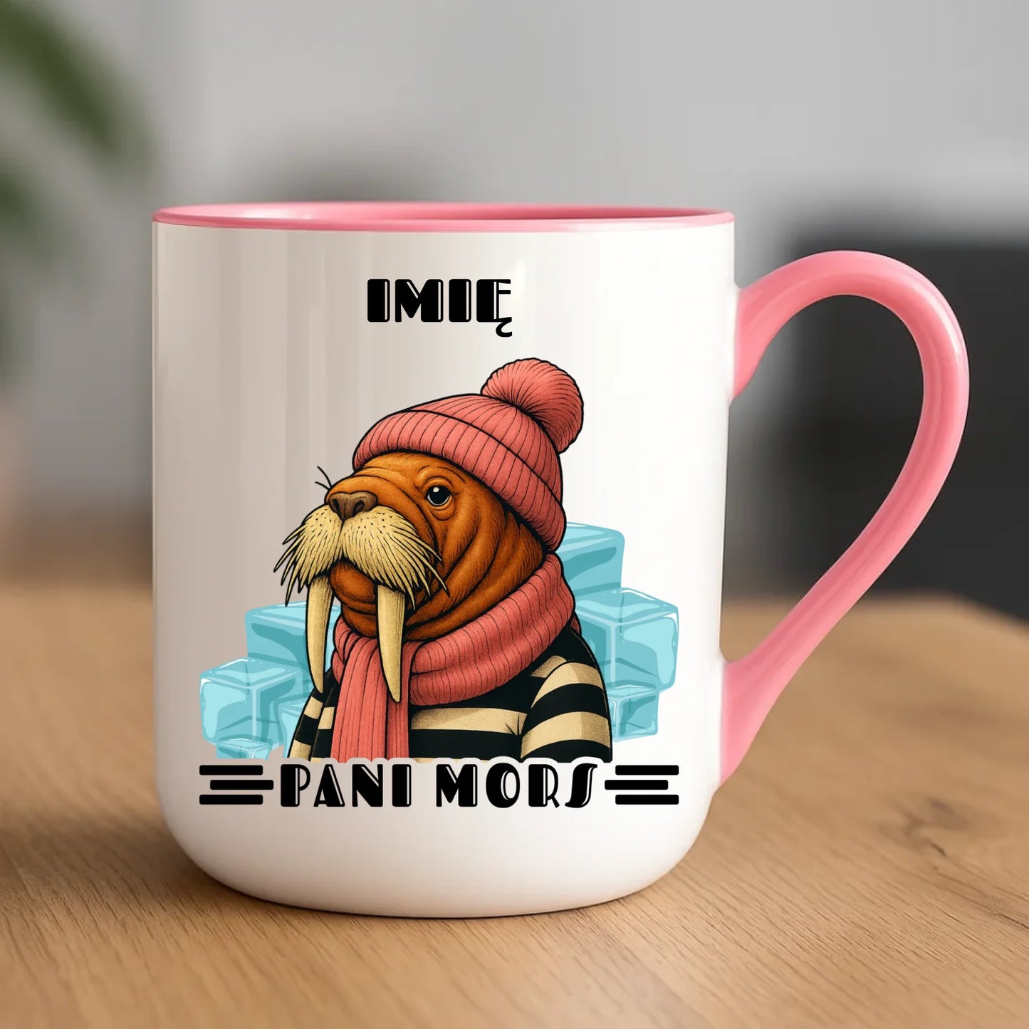 Kubek elegant - prezent dla morsa - Pani Mors - personalizowany HM16 - StoryCups.pl