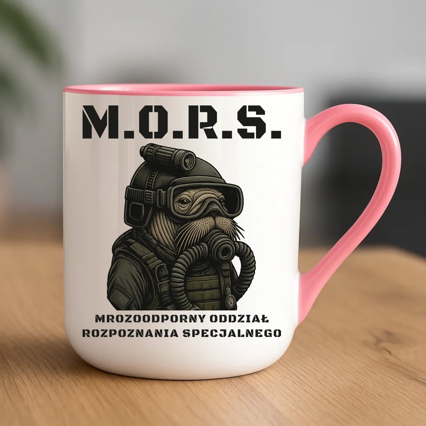 Kubek elegant - prezent dla morsa - M.O.R.S. Mrozoodporny Oddział Rozpoznania Specjalnego HM20 - StoryCups.pl