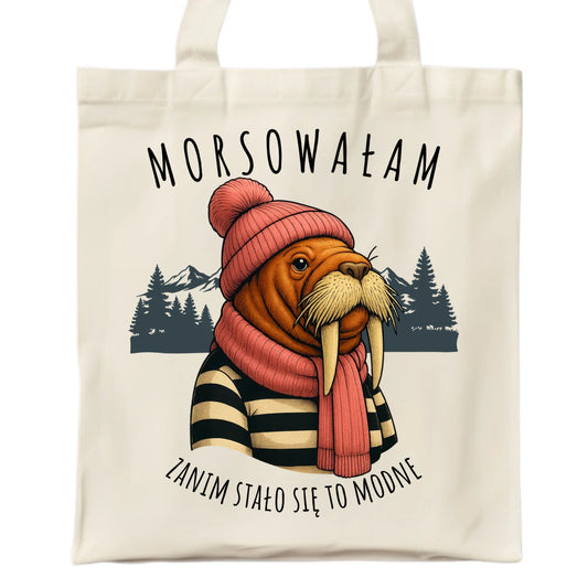 Torba - prezent dla morsa - Morsowałam zanim stało się to modne - Mors HM21 - StoryCups.pl