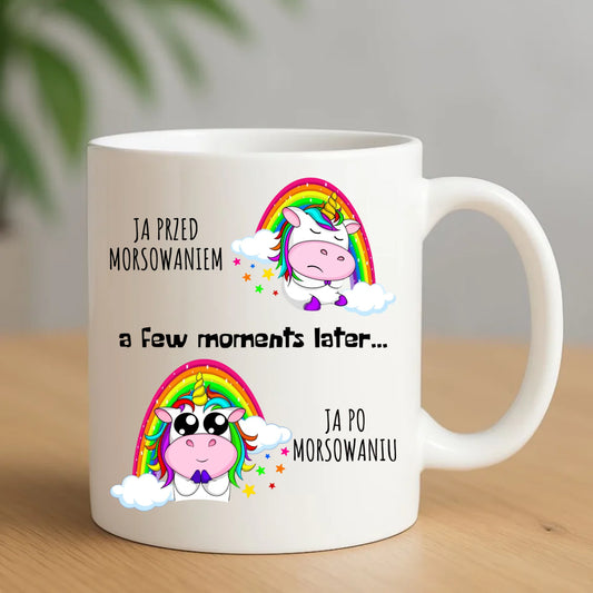 Kubek - prezent dla morsa - Jednorożec - Ja po morsowaniu HM11 - StoryCups.pl