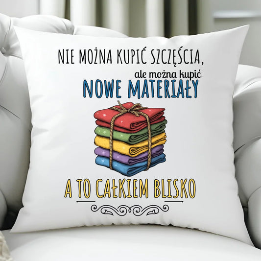 Poduszka szyciowa dla krawcowej - Nie można kupić szczęścia HS03 - StoryCups.pl