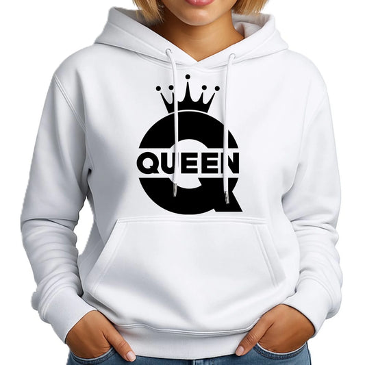 Bluza damska z kapturem - Queen W40 - StoryCups.pl
