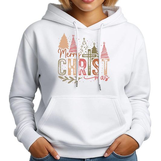 Bluza damska z kapturem świąteczna - Merry Christmas BN01 - StoryCups.pl