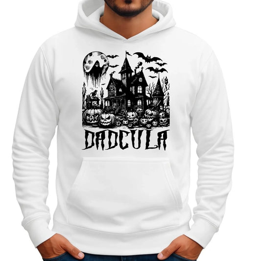 Bluza męska z kapturem na Halloween dla taty - Upiorny dom - Dadcula HL19 - StoryCups.pl