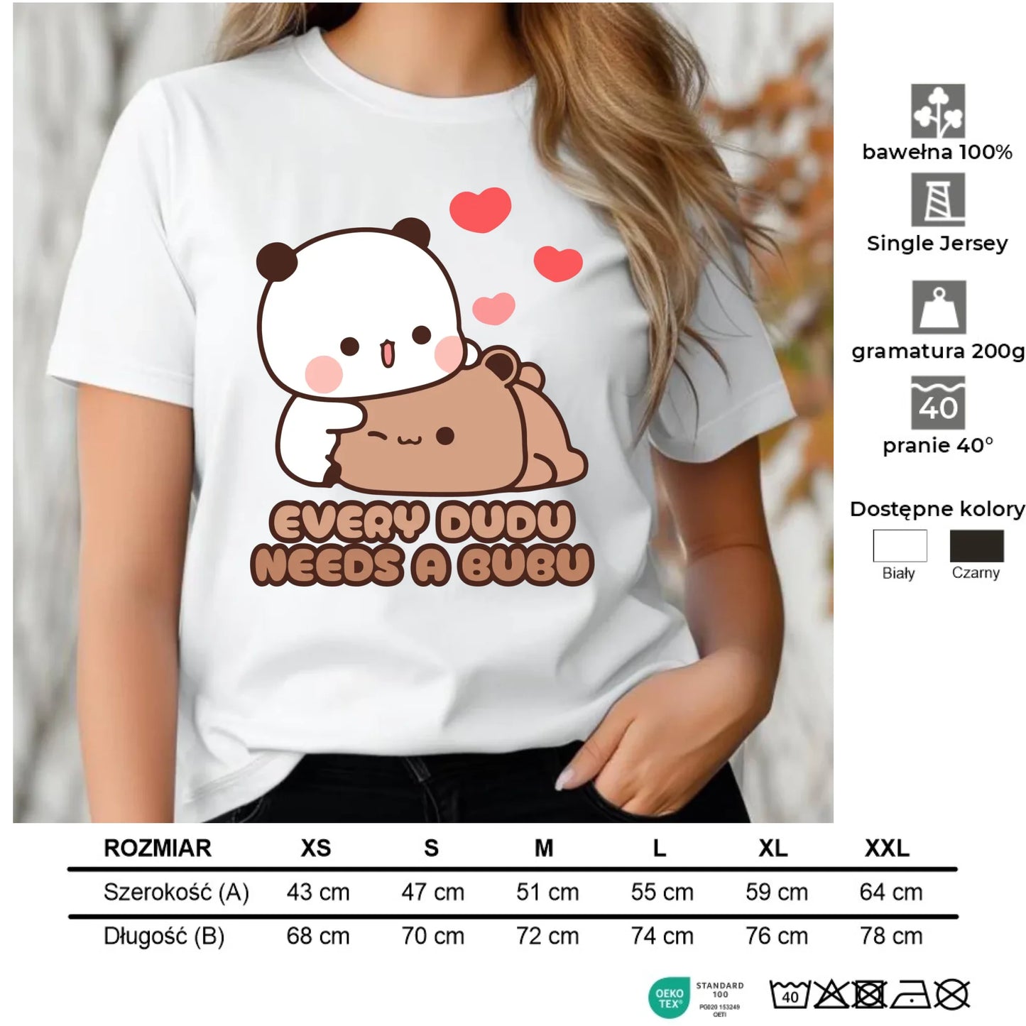 Koszulka damska - Every Dudu needs a Bubu W32 - StoryCups.pl