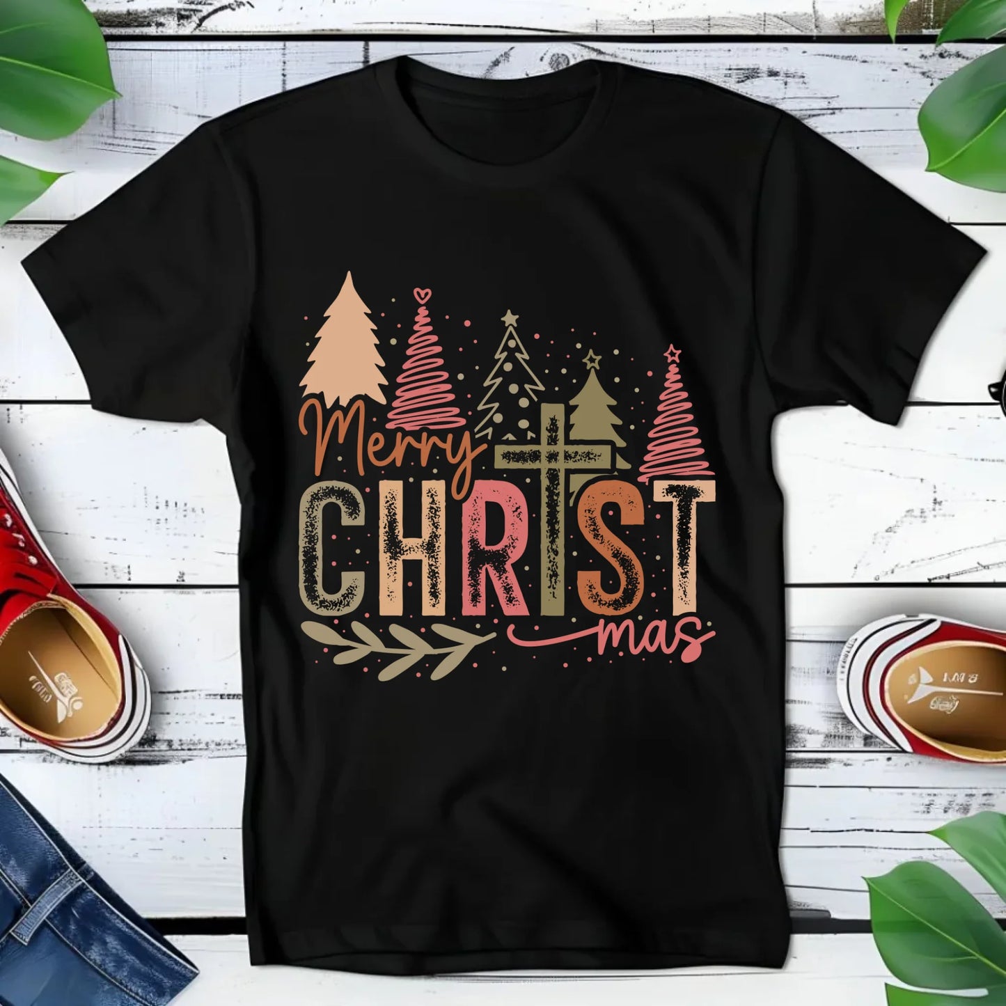 Koszulka dziecięca świąteczna - Merry Christmas BN01 - StoryCups.pl