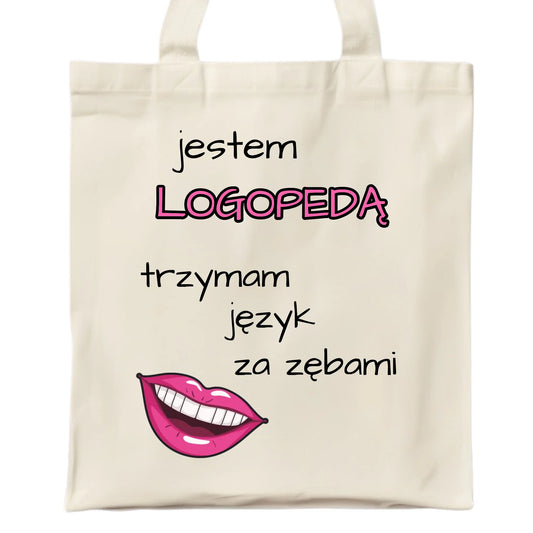 Torba dla logopedy - Trzymam język za zębami N24 - StoryCups.pl