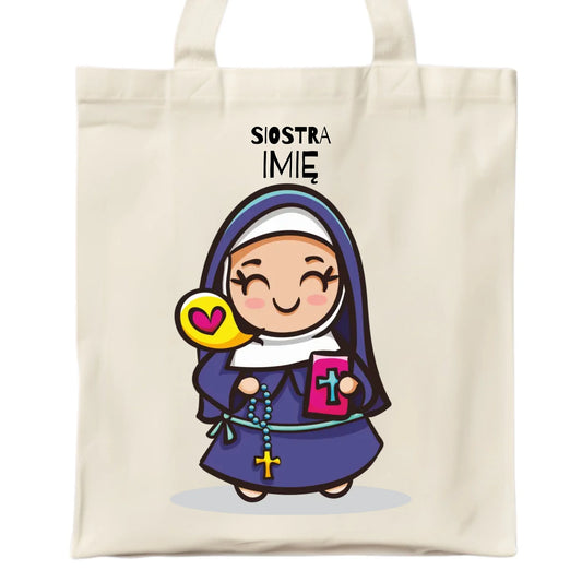 Torba dla siostry zakonnej - personalizowana N30 - StoryCups.pl