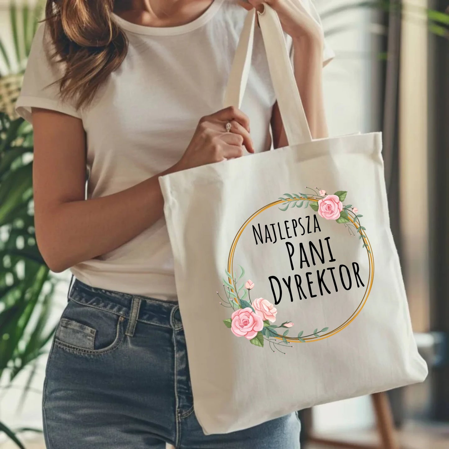 Torba dla dyrektorki szkoły - Najlepsza Pani Dyrektor N77 - StoryCups.pl