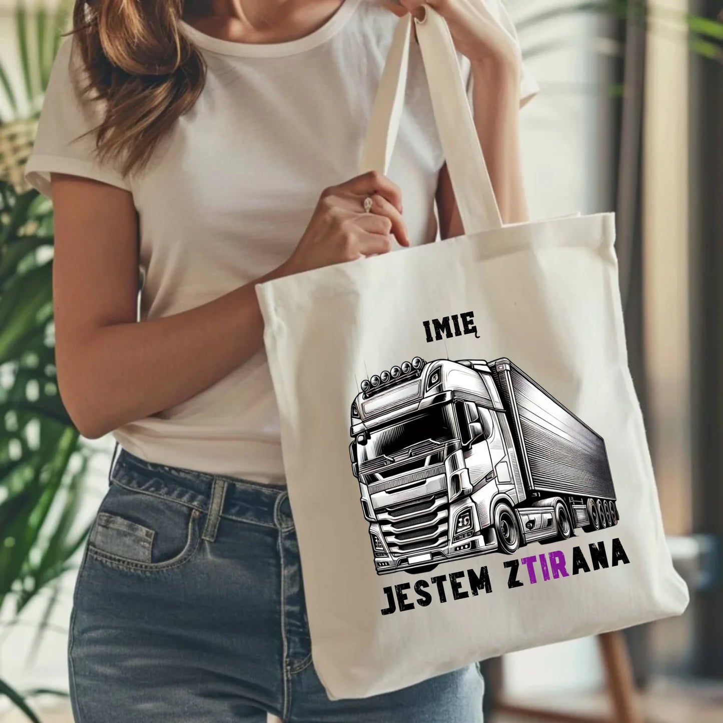 Torba dla kierowcy tira - Jestem zTIRana - personalizowana ZKT02 - StoryCups.pl