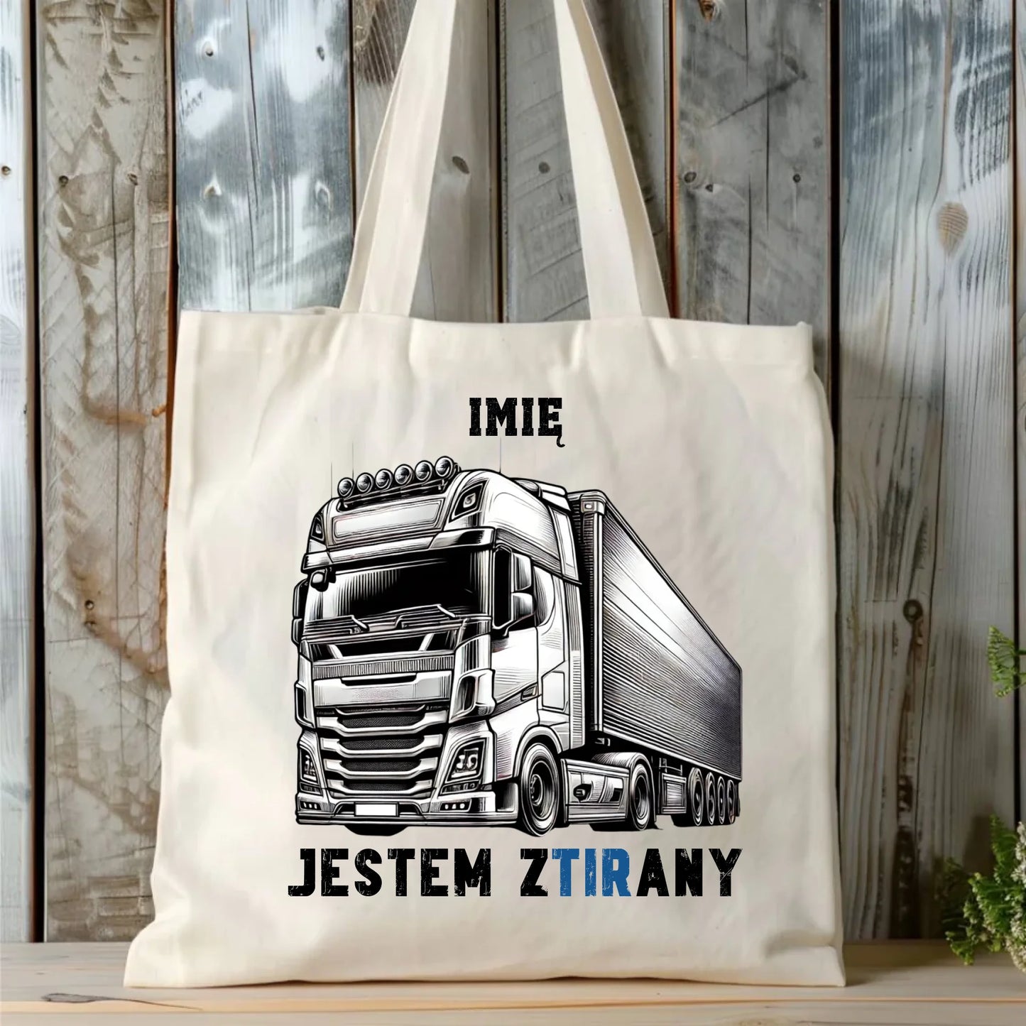 Torba dla kierowcy tira - Jestem zTIRany - personalizowana ZKT01 - StoryCups.pl