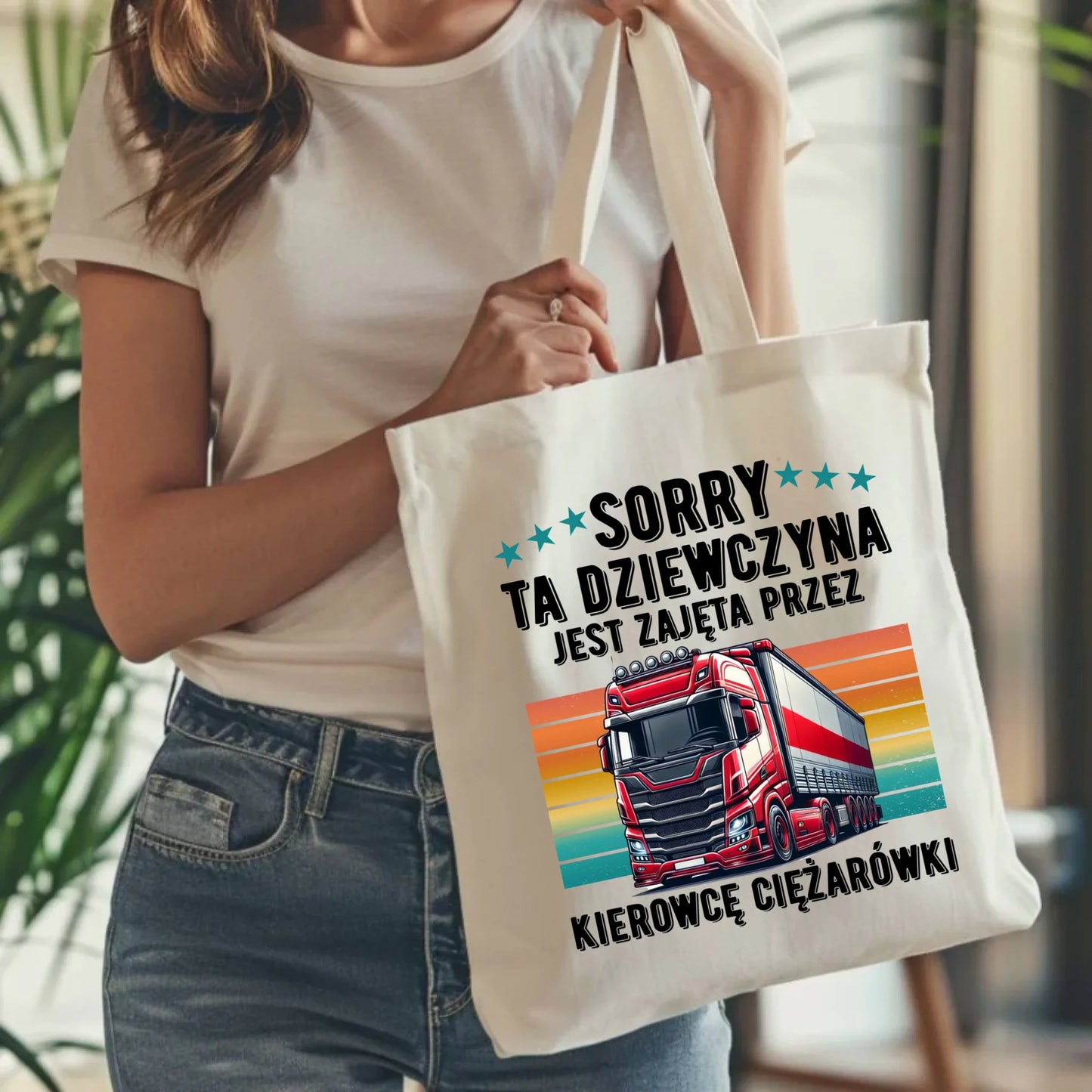 Torba - Ta dziewczyna jest zajęta przez kierowcę ciężarówki ZKT12 - StoryCups.pl