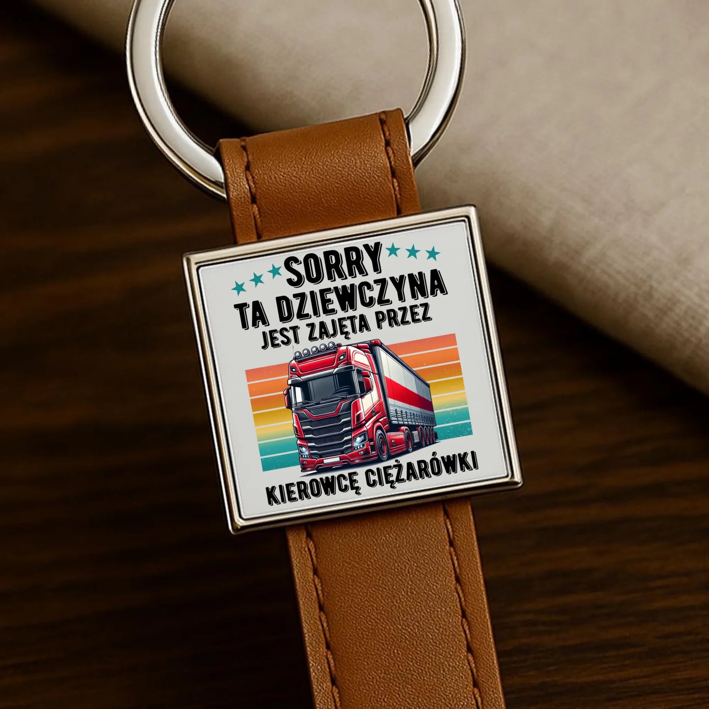 Brelok - Ta dziewczyna jest zajęta przez kierowcę ciężarówki ZKT12 - StoryCups.pl
