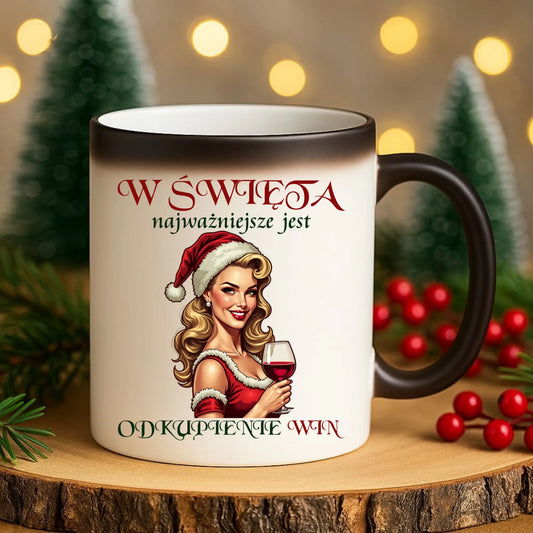 Kubek magiczny świąteczny - Odkupienie win BN04 - StoryCups.pl