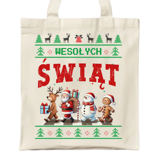 Torba świąteczna - Wesołych Świąt BN06 - StoryCups.pl