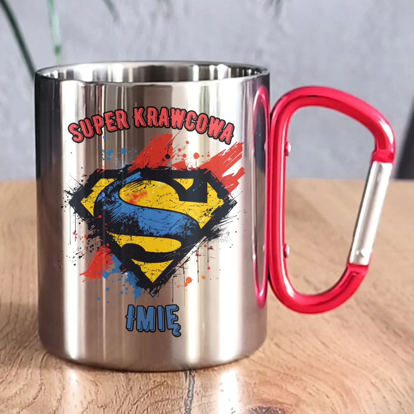 Kubek metalowy szyciowy dla krawcowej - Super krawcowa HS36 - StoryCups.pl