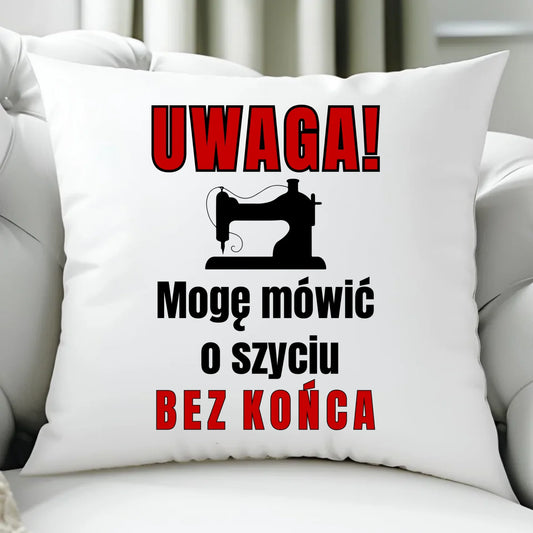 Poduszka szyciowa dla krawcowej - Mówić o szyciu bez końca HS19 - StoryCups.pl