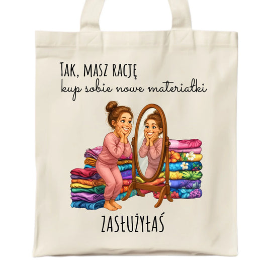 Torba szyciowa dla krawcowej - Kup sobie materiałki HS22 - StoryCups.pl