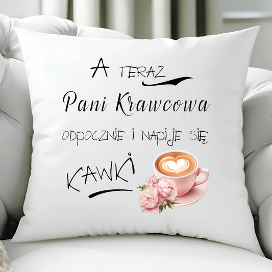 Poduszka szyciowa dla krawcowej - Napije się kawki HS27 - StoryCups.pl