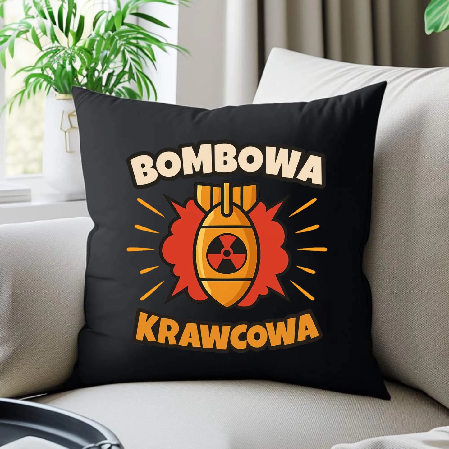 Poduszka dekoracyjna szyciowa dla krawcowej - Bombowa krawcowa HS37 - StoryCups.pl