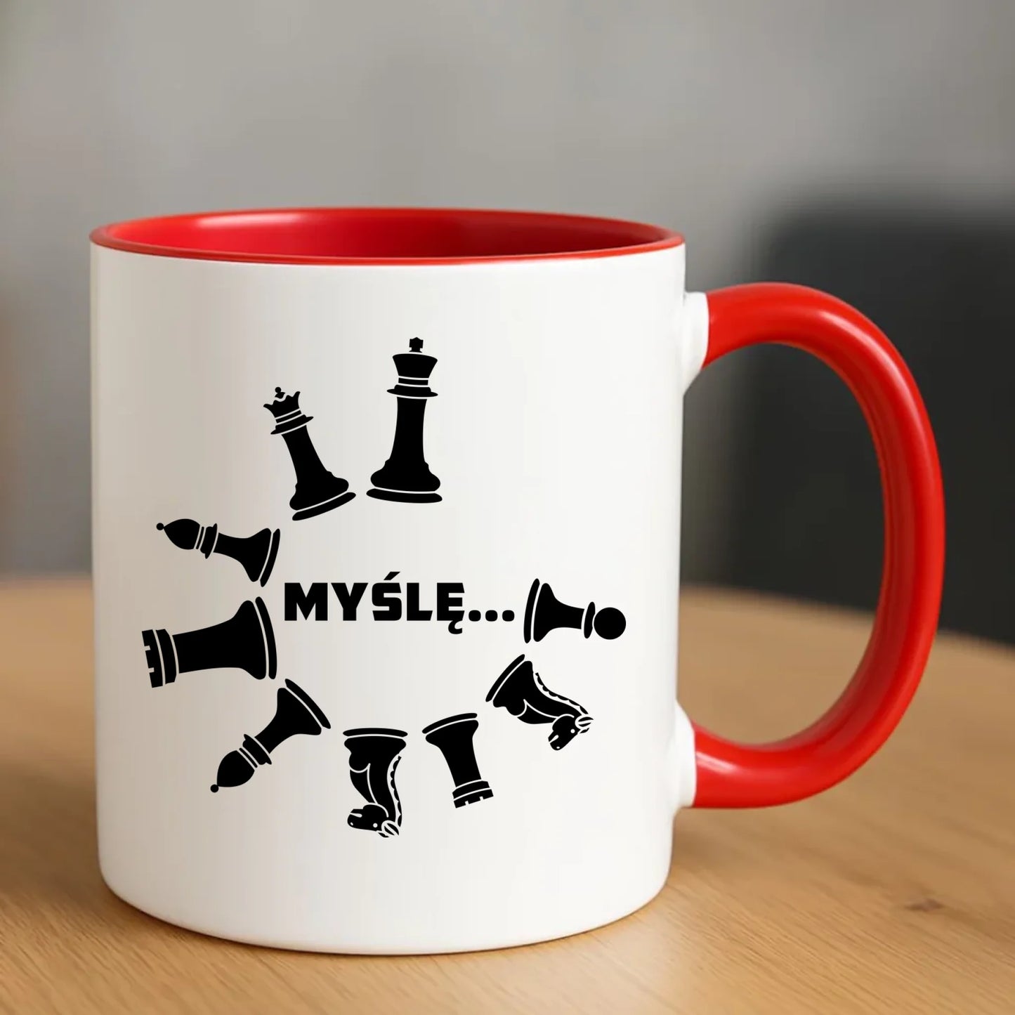 Kubek dla szachisty - Myślę HSZ06 - StoryCups.pl