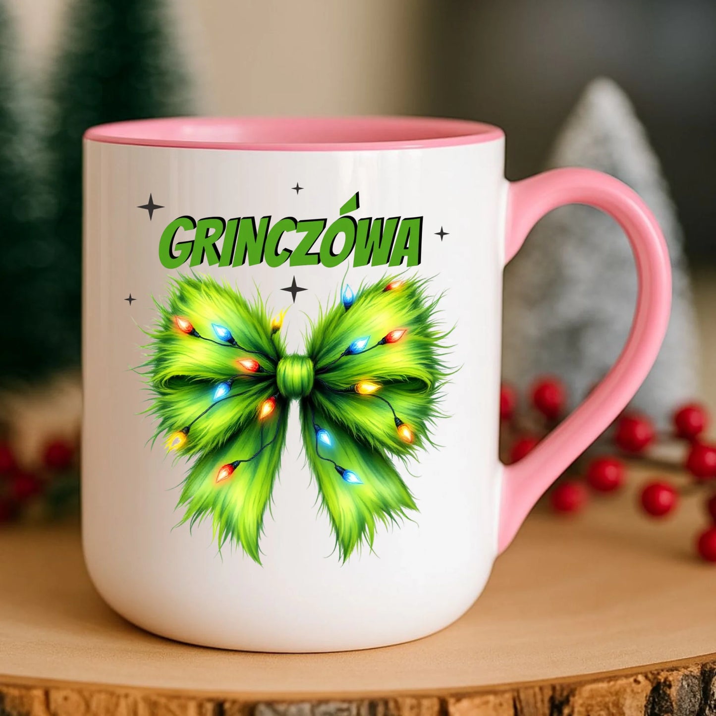 Kubek elegant świąteczny - Grinczówa BN114 - StoryCups.pl