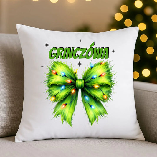 Poduszka świąteczna - Grinczówa BN114 - StoryCups.pl