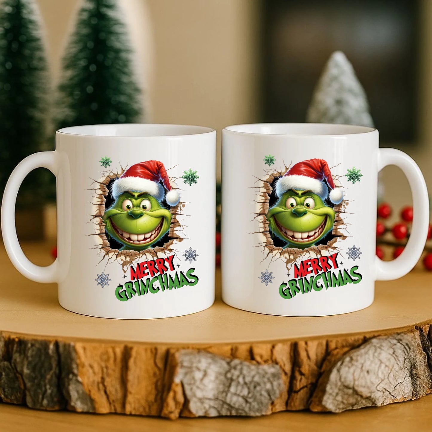 Kubek świąteczny - Grinch - Merry Grinchmas BN113 - StoryCups.pl
