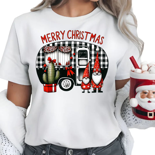 Merry Christmas | Świąteczna koszulka damska BN44 - StoryCups.pl