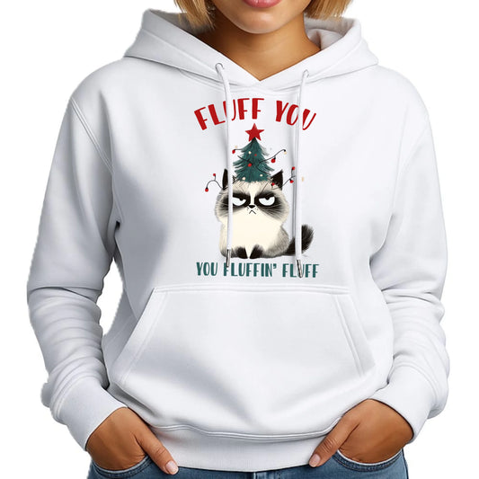 Fluff You | Świąteczna bluza damska z kapturem BN10 - StoryCups.pl