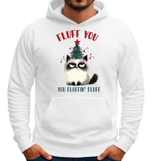 Fluff You | Świąteczna bluza męska z kapturem BN10 - StoryCups.pl