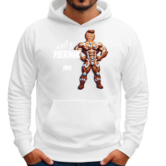 Niezły piernik | Świąteczna bluza męska z kapturem na prezent BN24 - StoryCups.pl